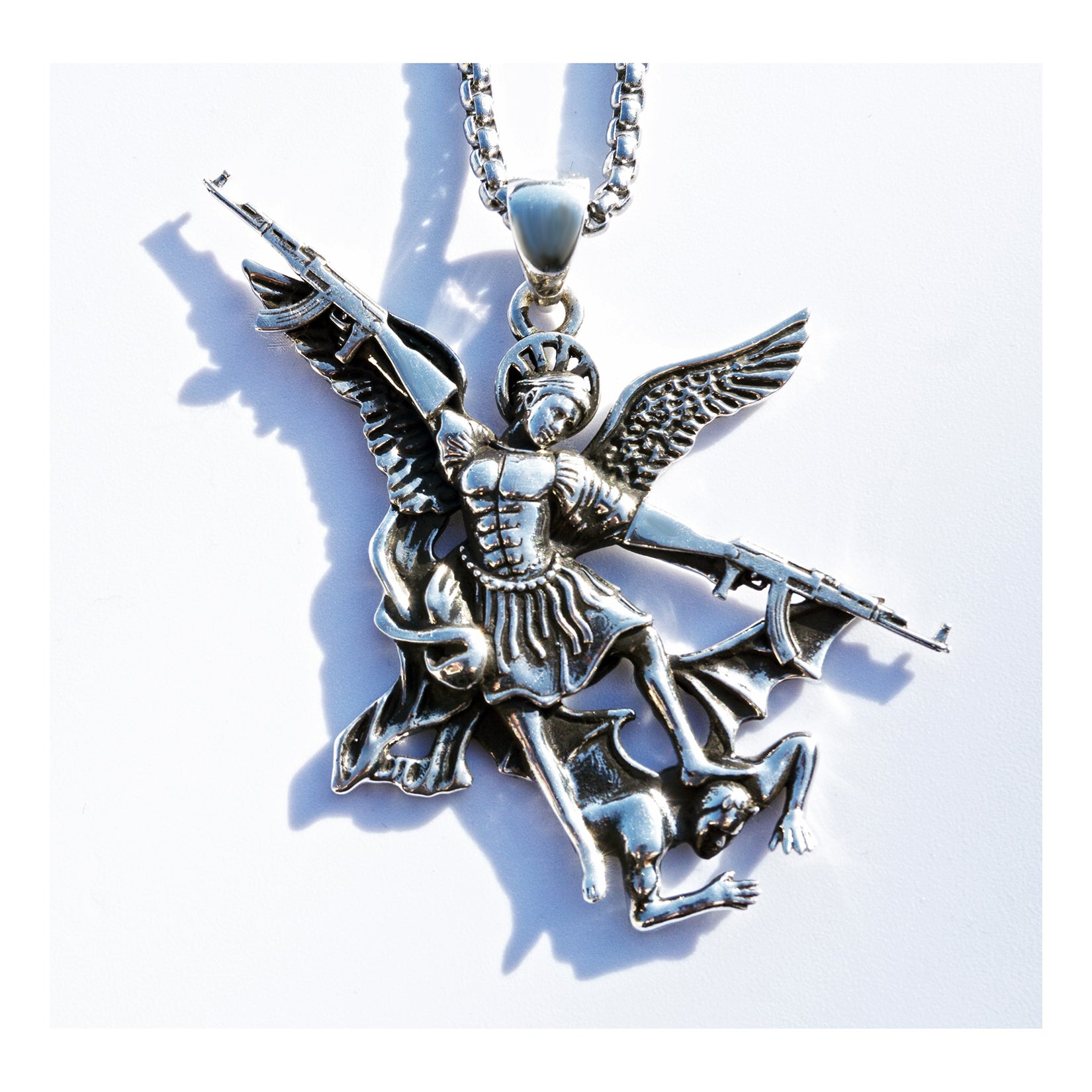 Sterling Silver XL AK Archangel Piece