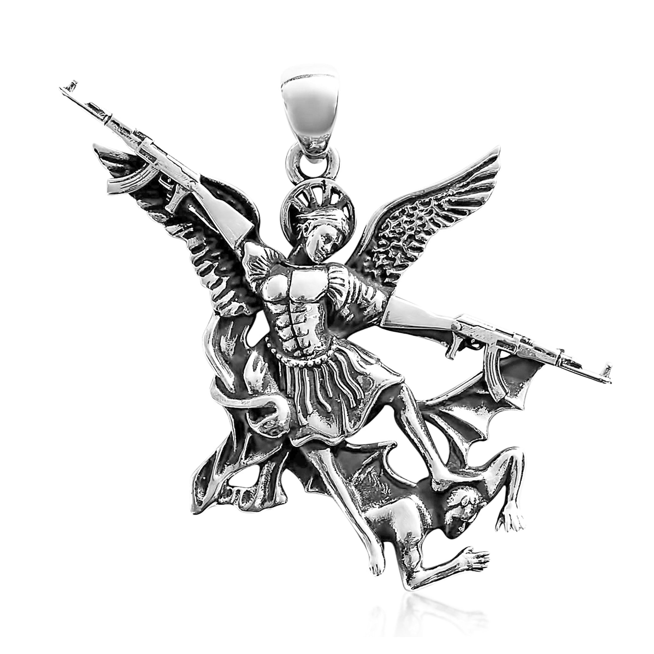 Sterling Silver XL AK Archangel Piece