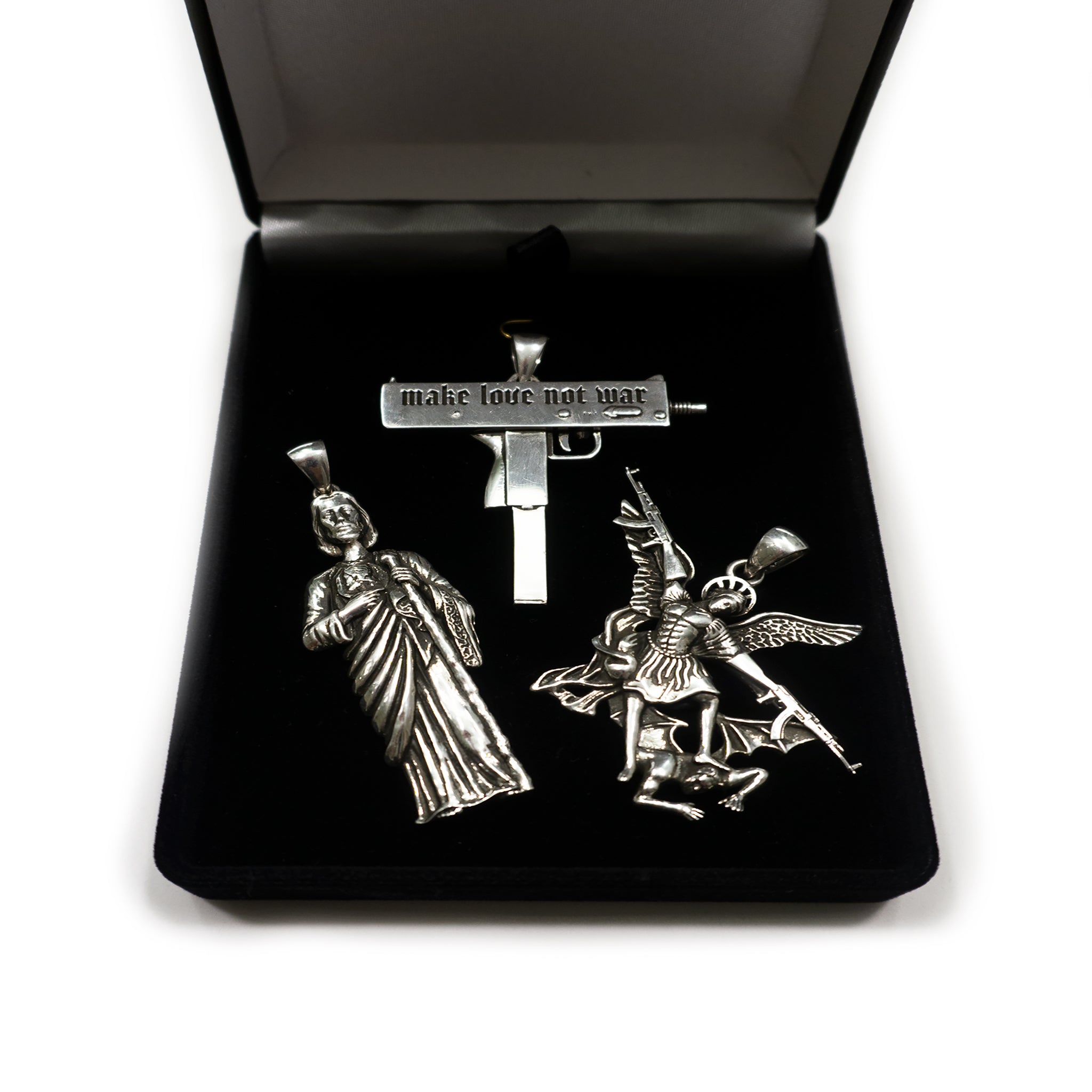 Sterling Silver San Judas Piece