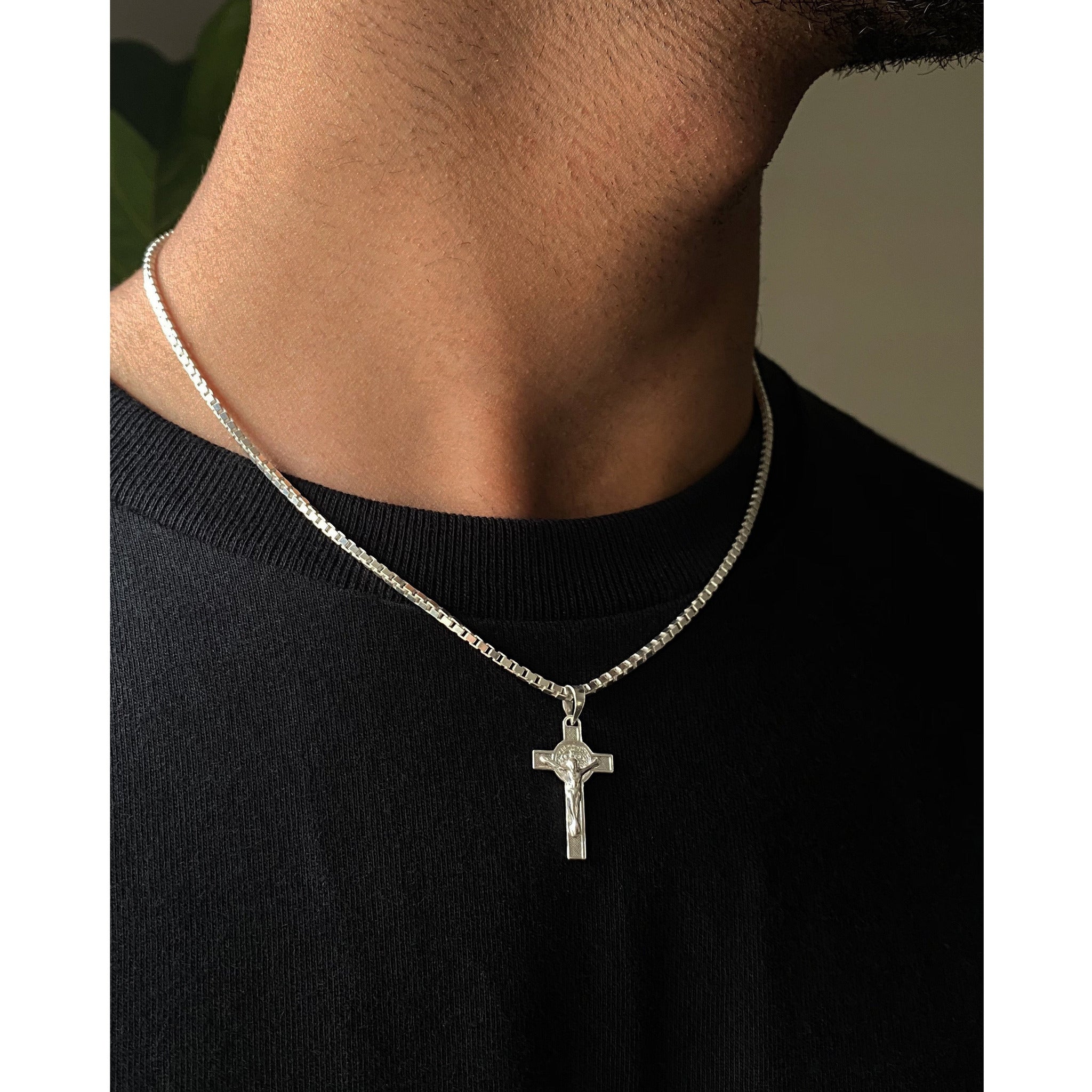 Sterling Silver Micro Cross Model Pic