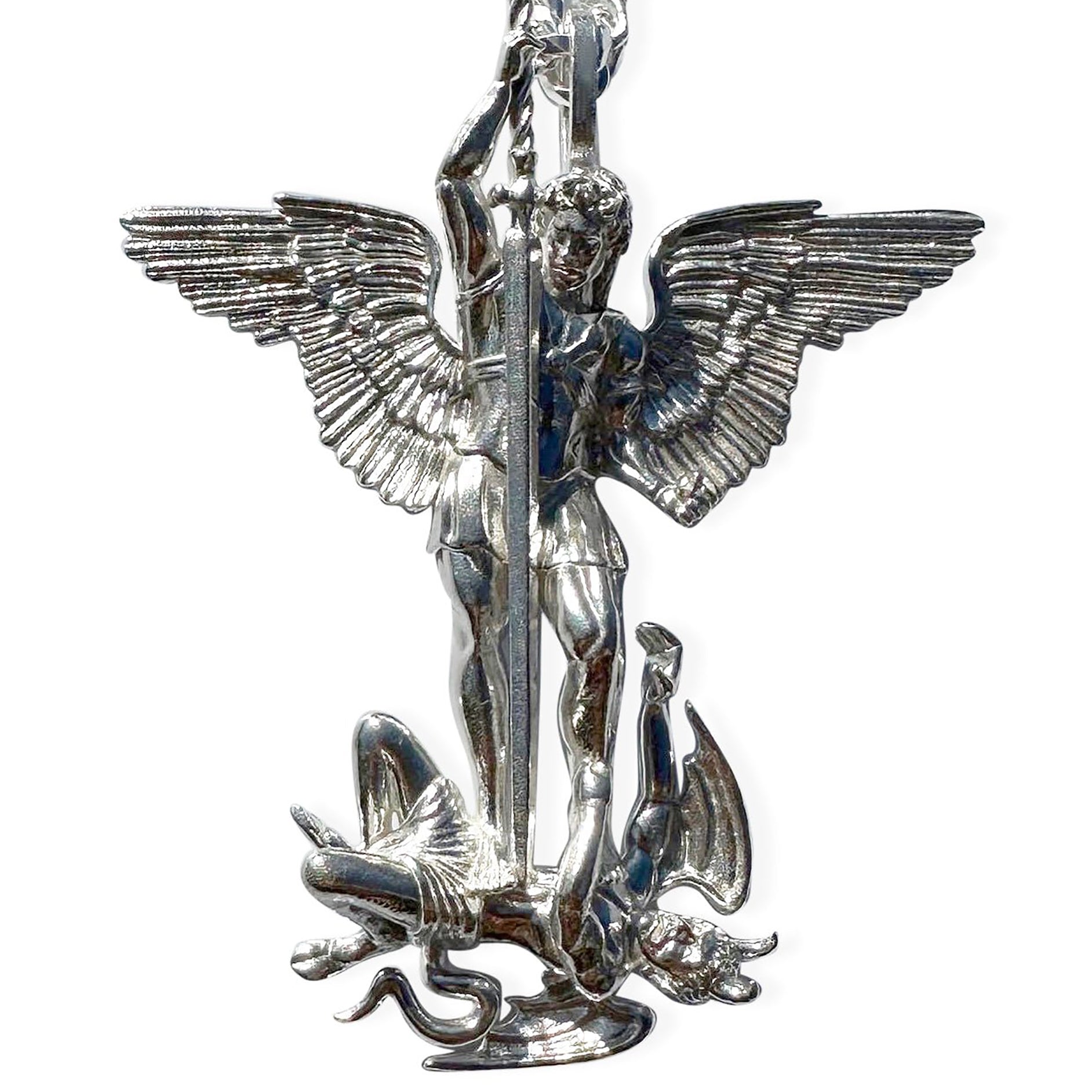 XL Sterling Silver St Michael 2023 Piece