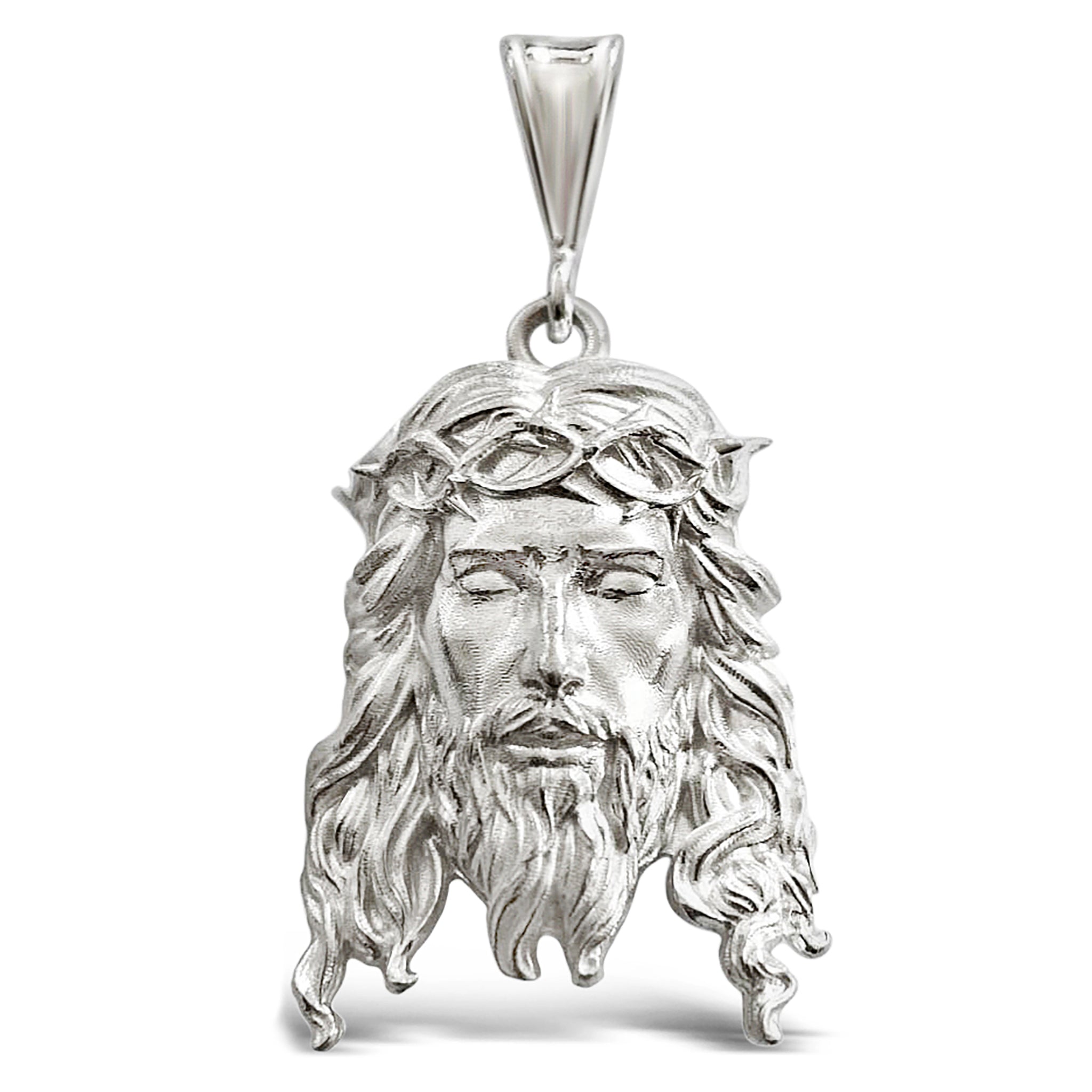 Sterling Silver Jesus Piece 2.0