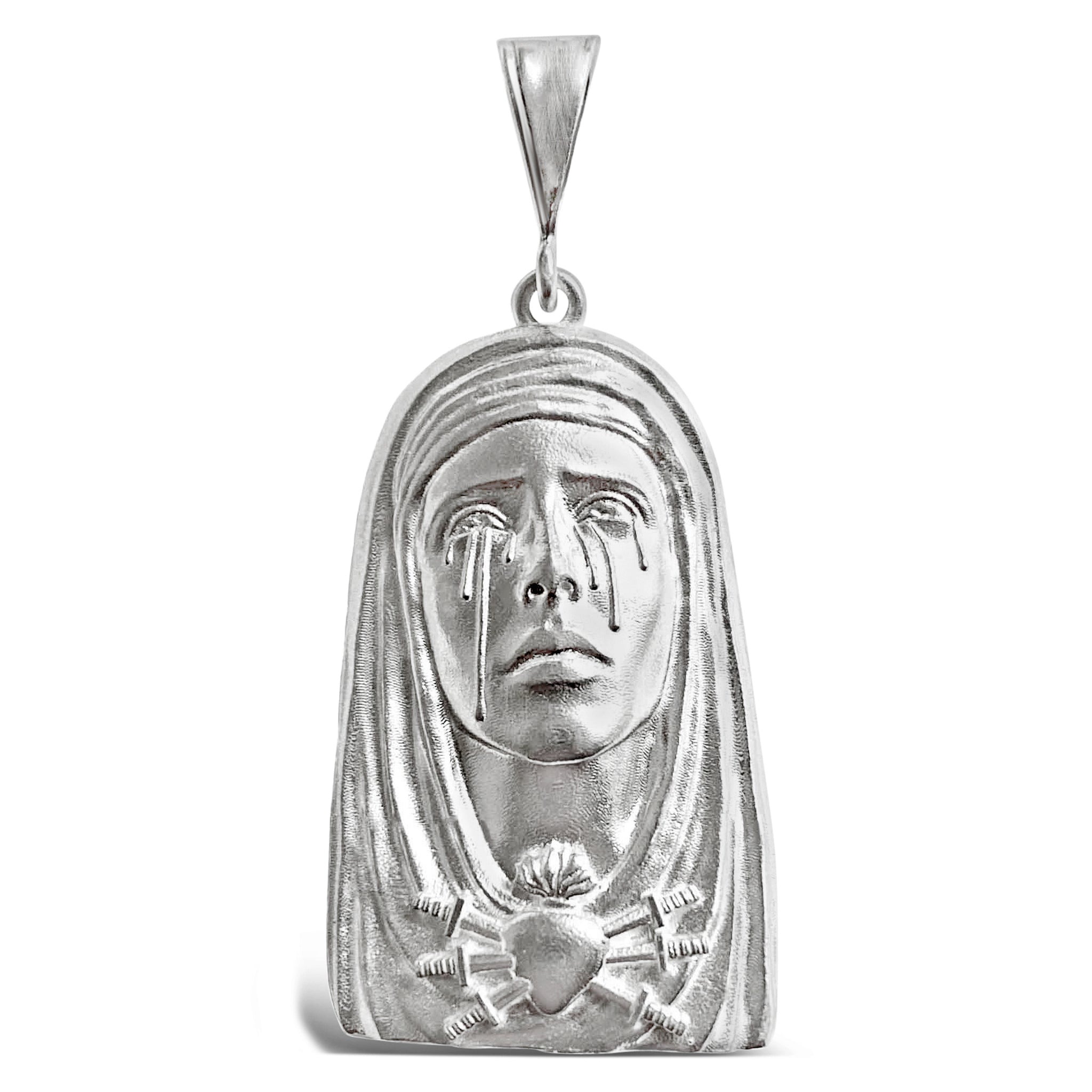 Sterling Silver Lady Of Sorrows Piece